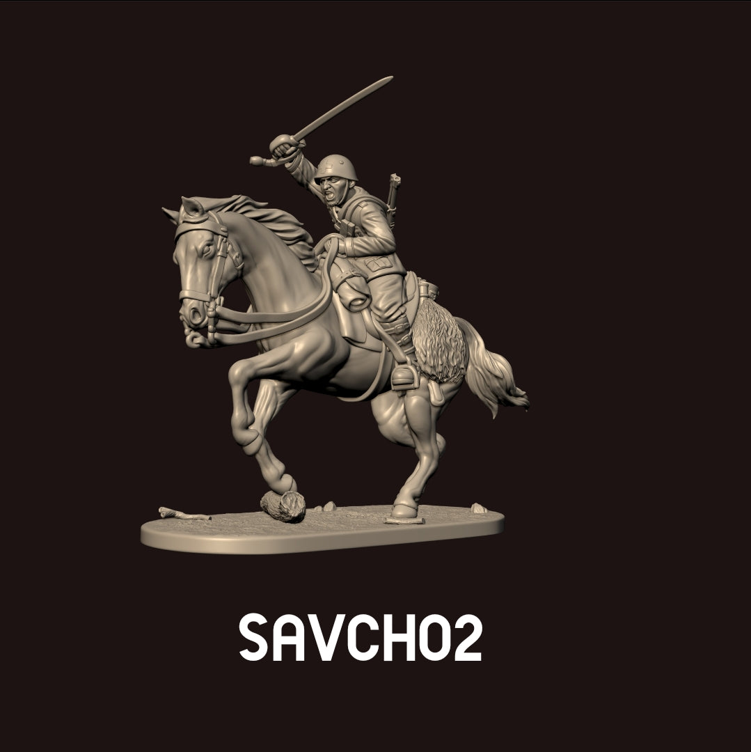 Savoia Cavalleria-Isbuscenskij, 24 agosto 1942 28mm-1/35-54mm CAVALIERE SAVCH02
