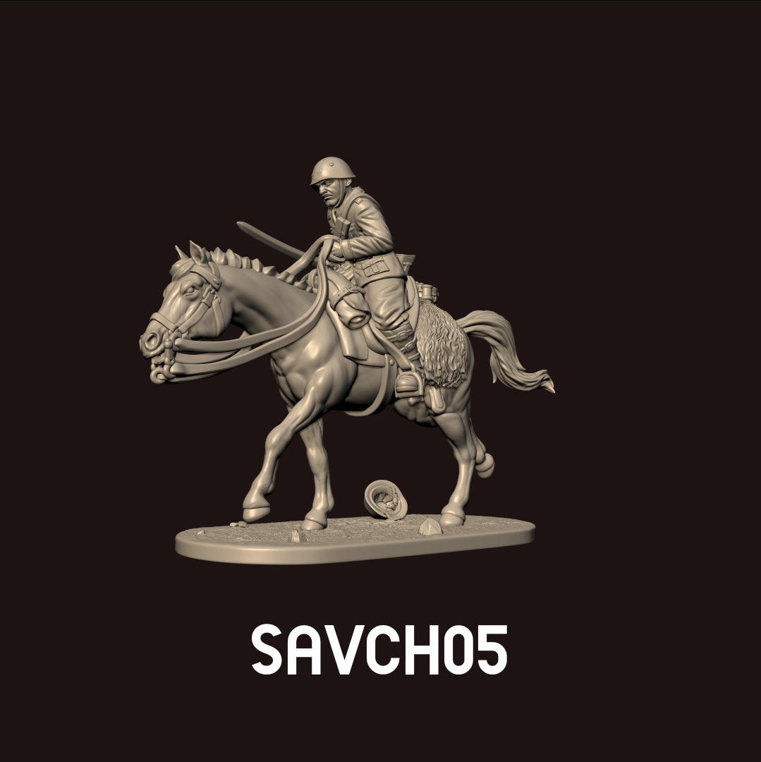 Savoia Cavalleria-Isbuscenskij, 24 agosto 1942 28mm CAVALIERE SAVCH05