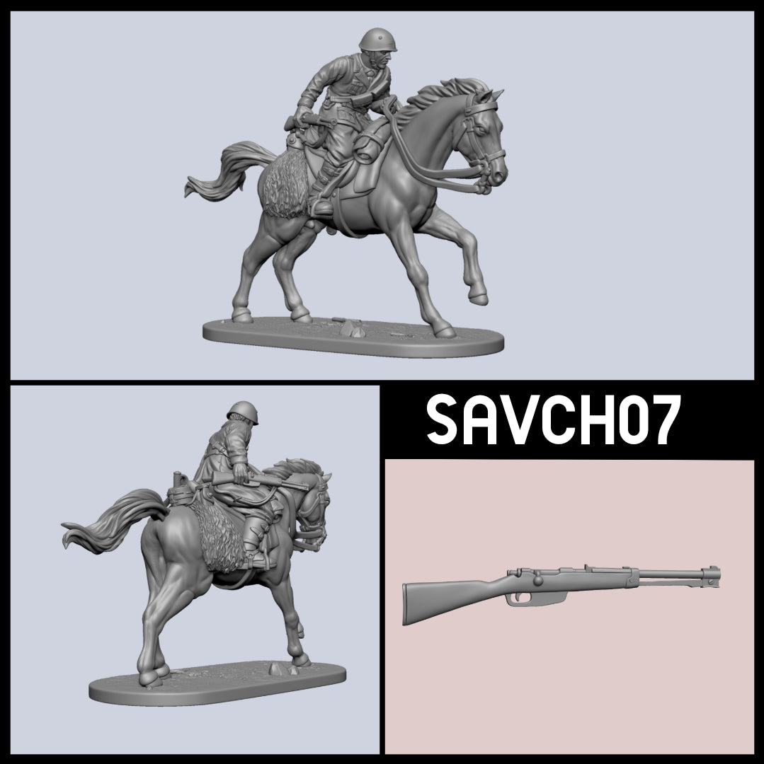 Savoia Cavalleria-Isbuscenskij, 24 agosto 1942 28mm CAVALIERE SAVCH07