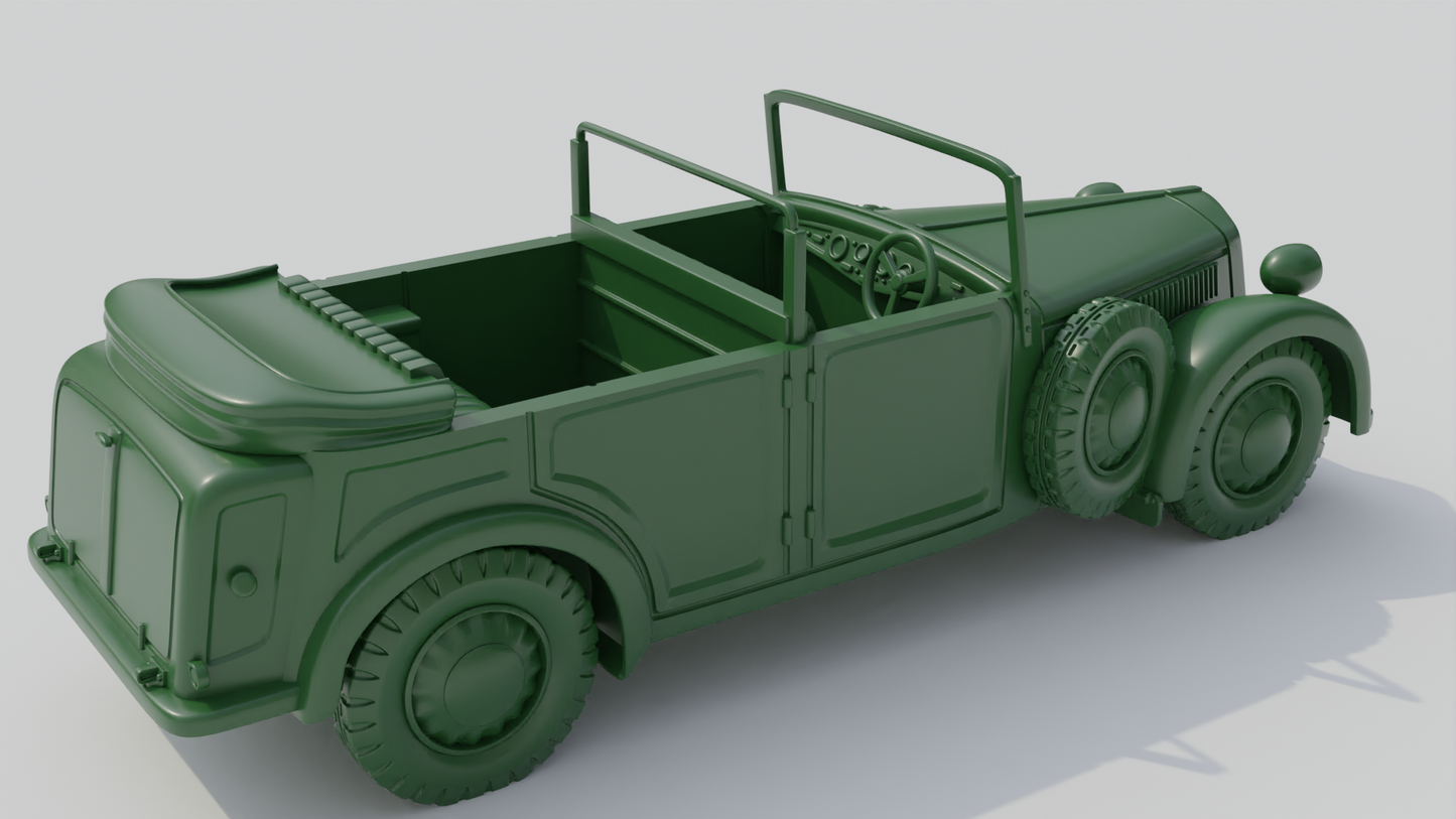 Wargame 3d Lancia Aprilia Coloniale (Italy, WW2) 15mm e 28mm