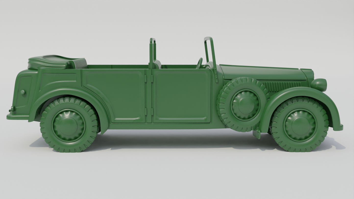 Wargame 3d Lancia Aprilia Coloniale (Italy, WW2) 15mm e 28mm