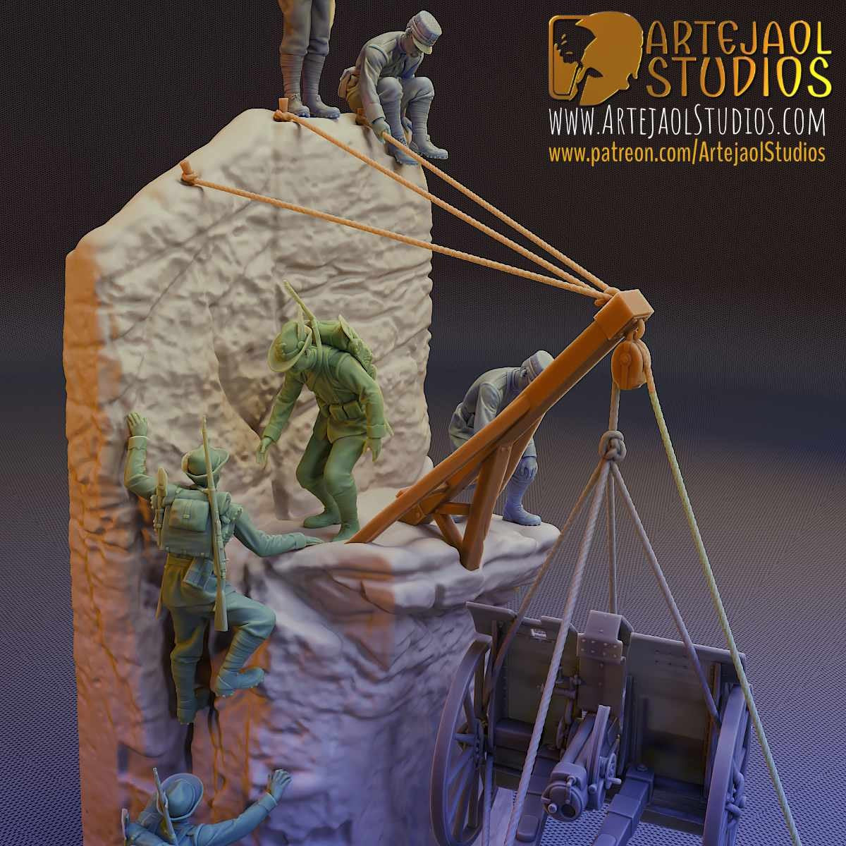 ALPINI WW1 Artejaol Studios Miniatures