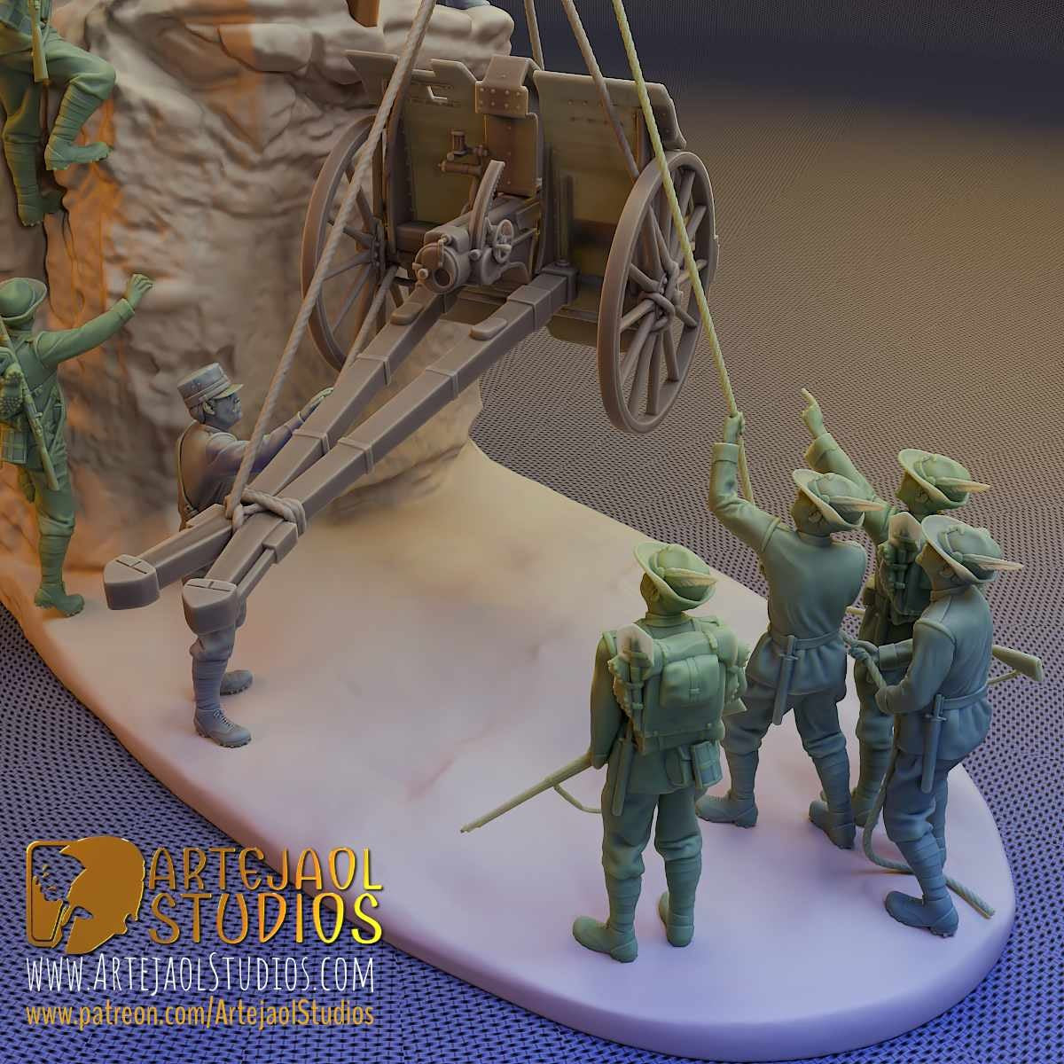 ALPINI WW1 Artejaol Studios Miniatures