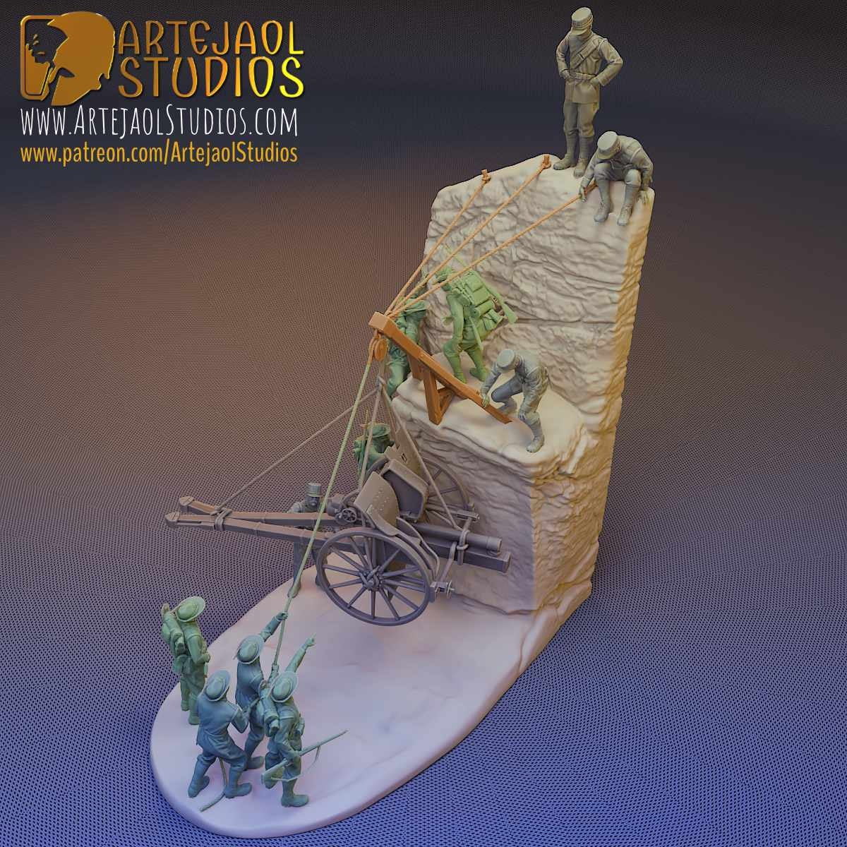 ALPINI WW1 Artejaol Studios Miniatures