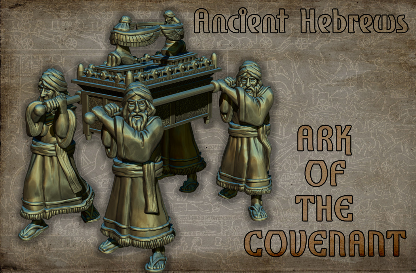 RED COPPER MINIATURES Ark of the Covenant 15MM - 1/72 - 28MM