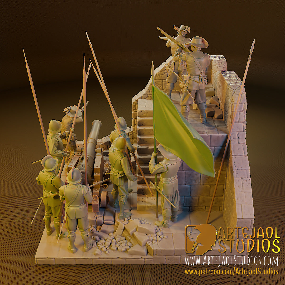 LOS TERCIOS ESPAÑOLES 30 years war Artejaol Studios Miniatures