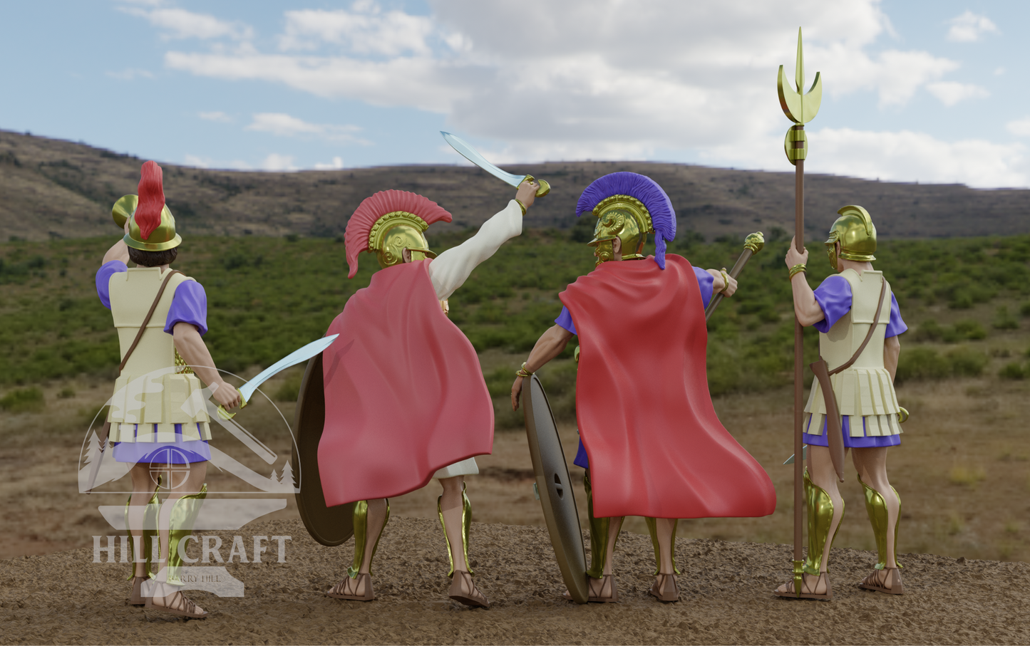 Hill Craft Punic Wars Carthaginian Heavy Libyan Spearmen COMMAND