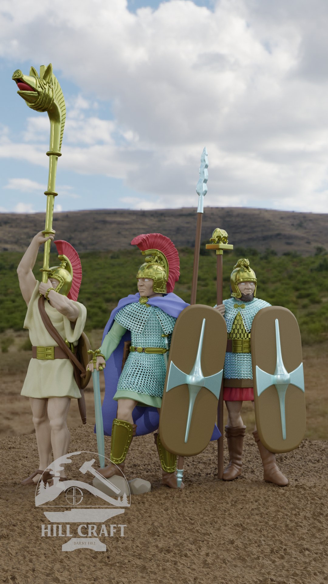 Hill Craft Punic Wars Carthaginian Celt Iberian Scutarii COMMAND