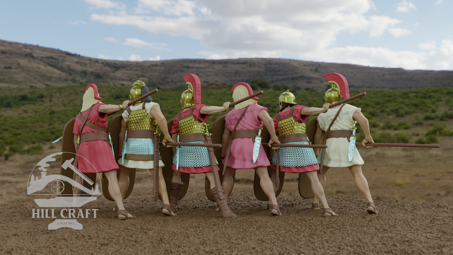 Hill Craft Punic Wars Carthaginian Celt Iberian Scutarii Pose A