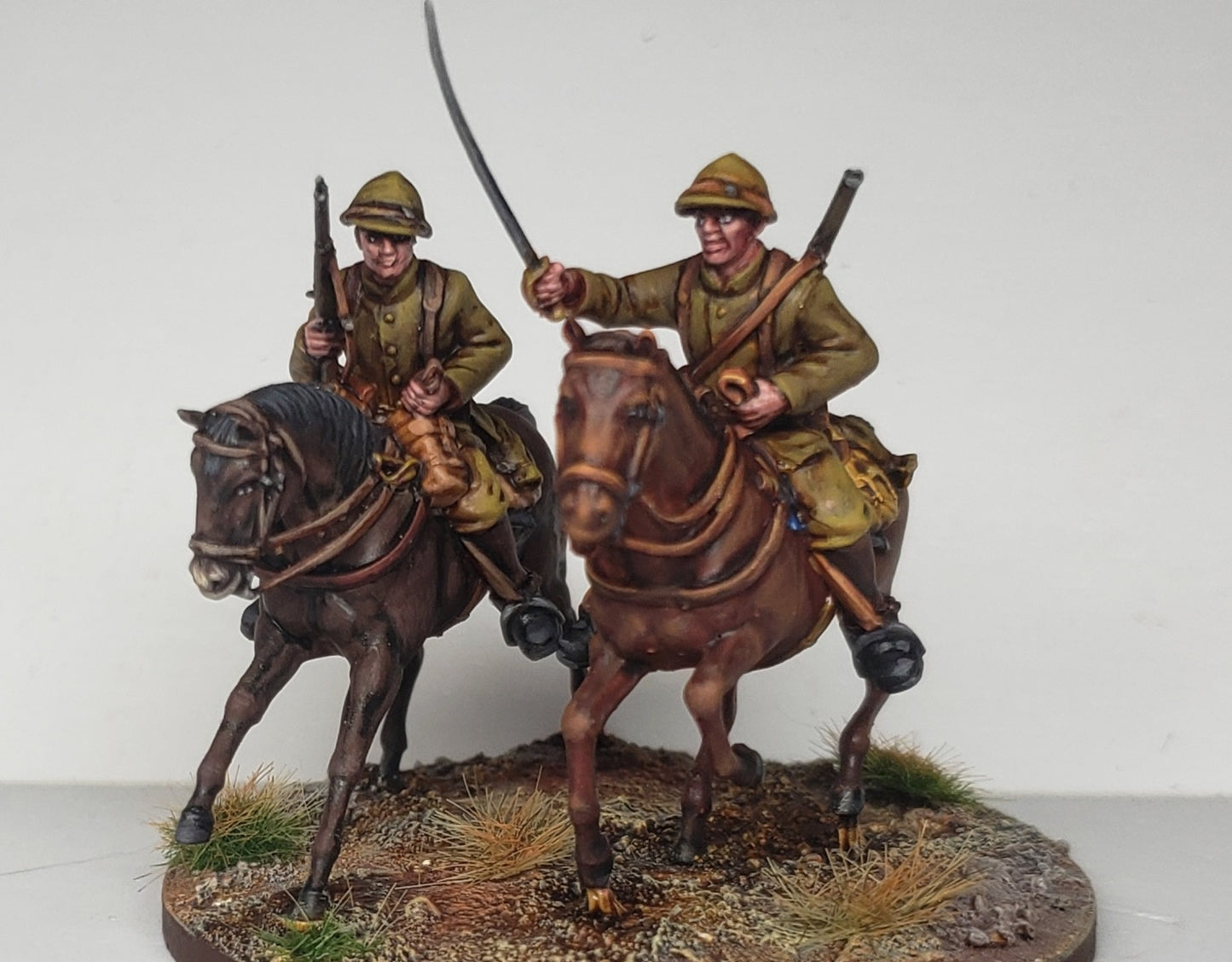 Des tranchées aux barricades Chasseurs d’Afrique 28mm
