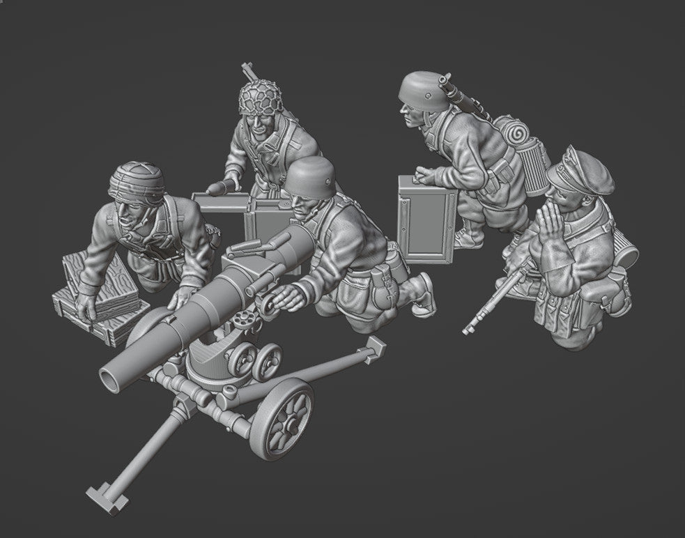 Colonel Muller Miniatures Fallschirmjager LG40 28mm