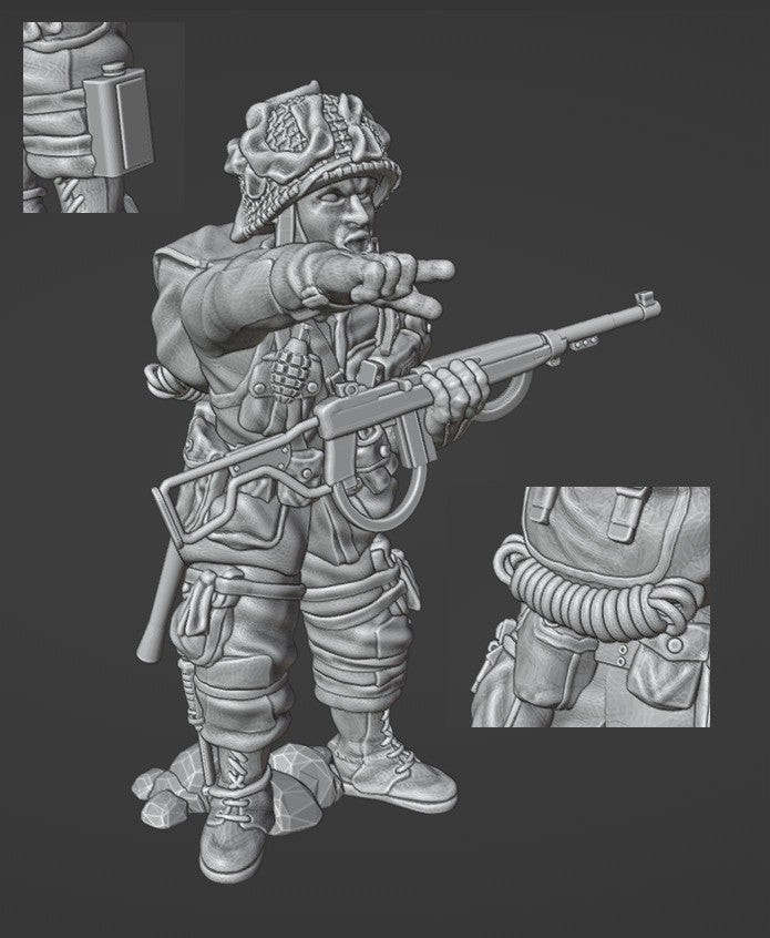 Colonel Muller Miniatures US paratrooper NCO 28mm