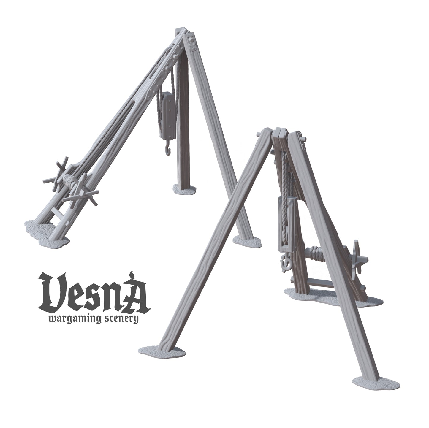 Vesna Scenary BOMBARD CRANE 28mm-1/72-15mm