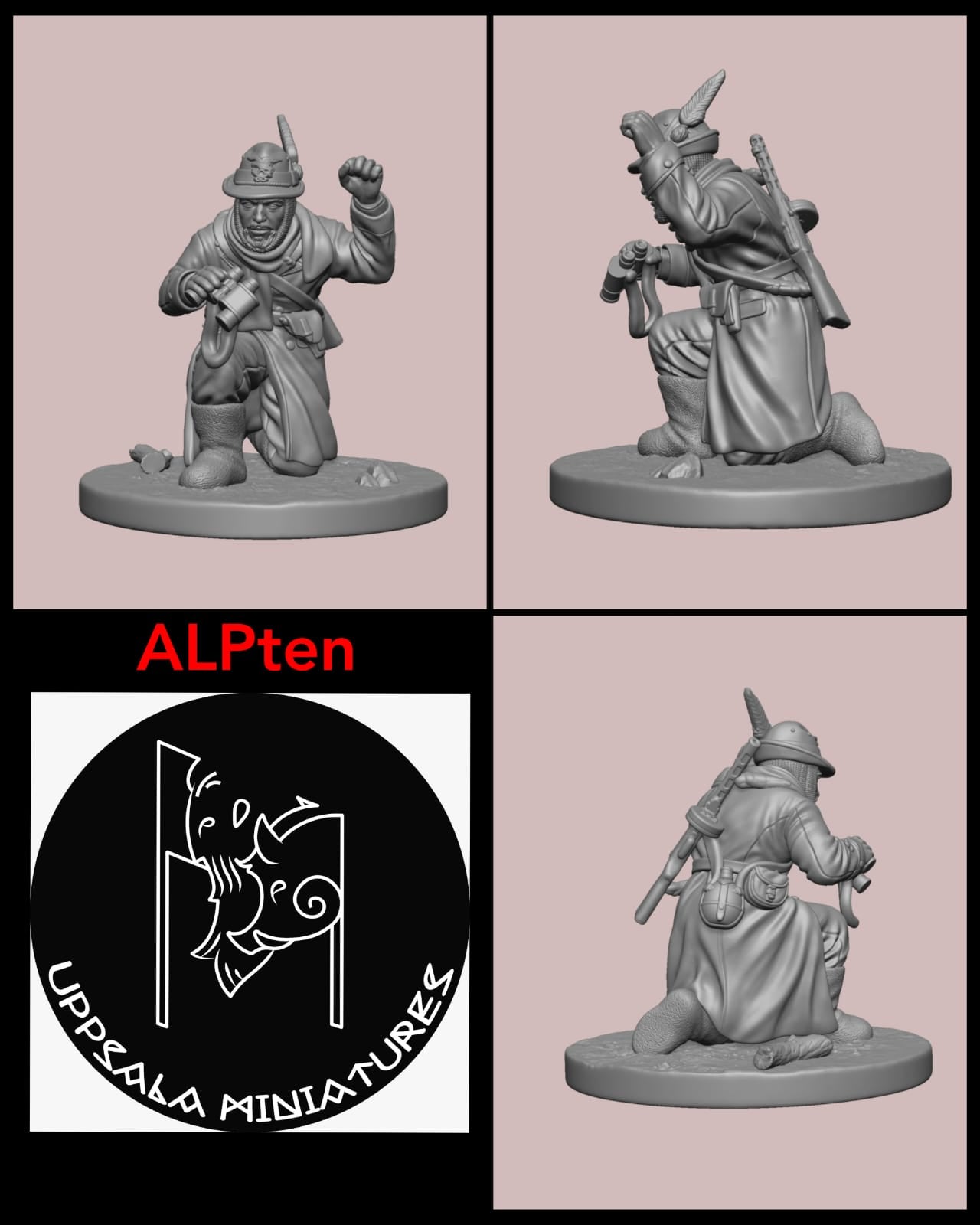 Alpini Tenente, Campagna di Russia ww2 1/35 - 1/72