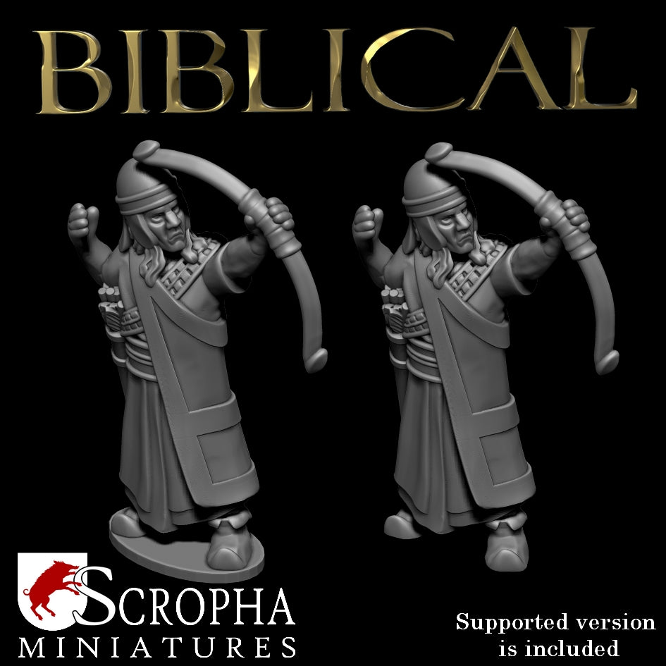 SCROPHA MINIATURES Hittites archers 28mm