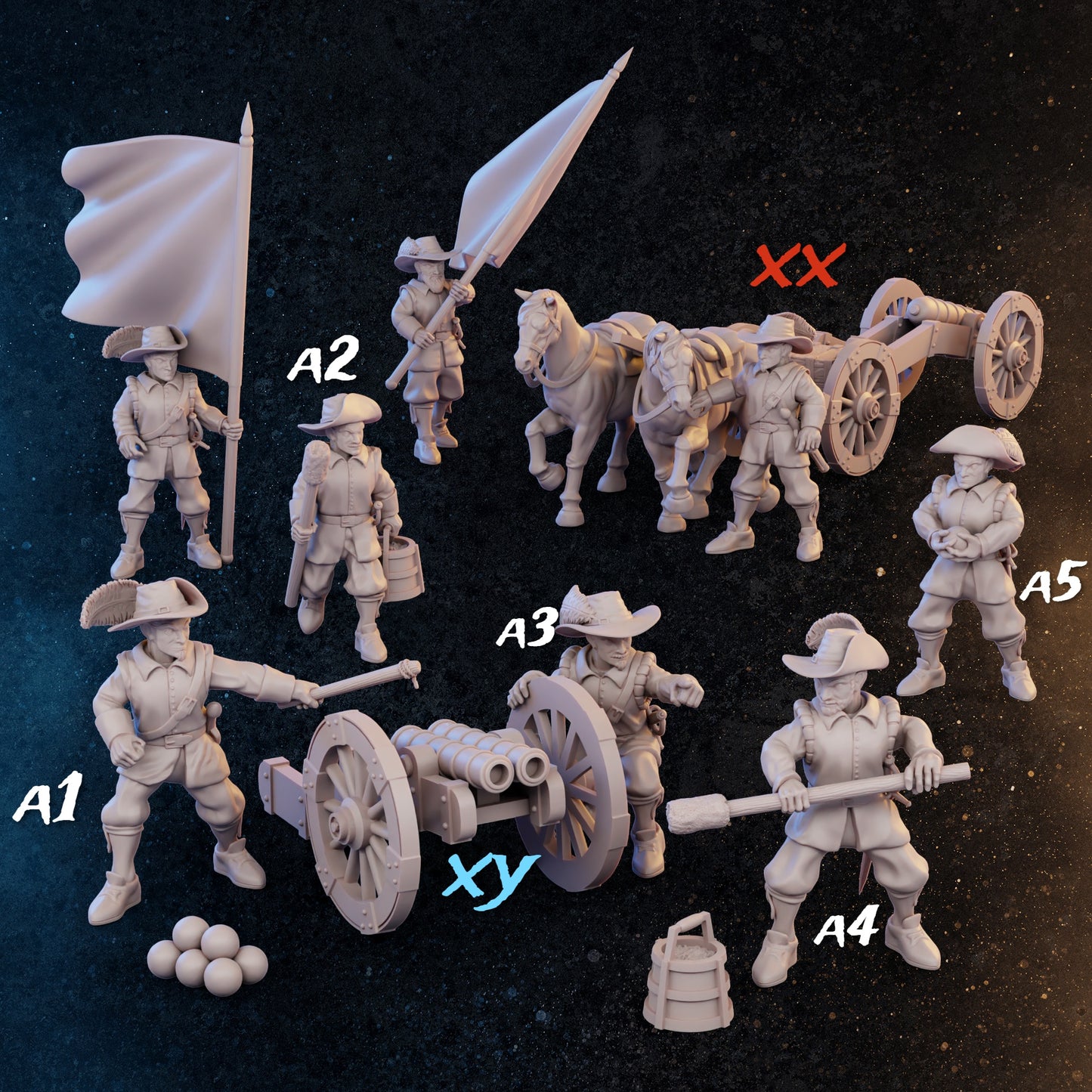 Productions Diratia TERCIO Artillery 28mm