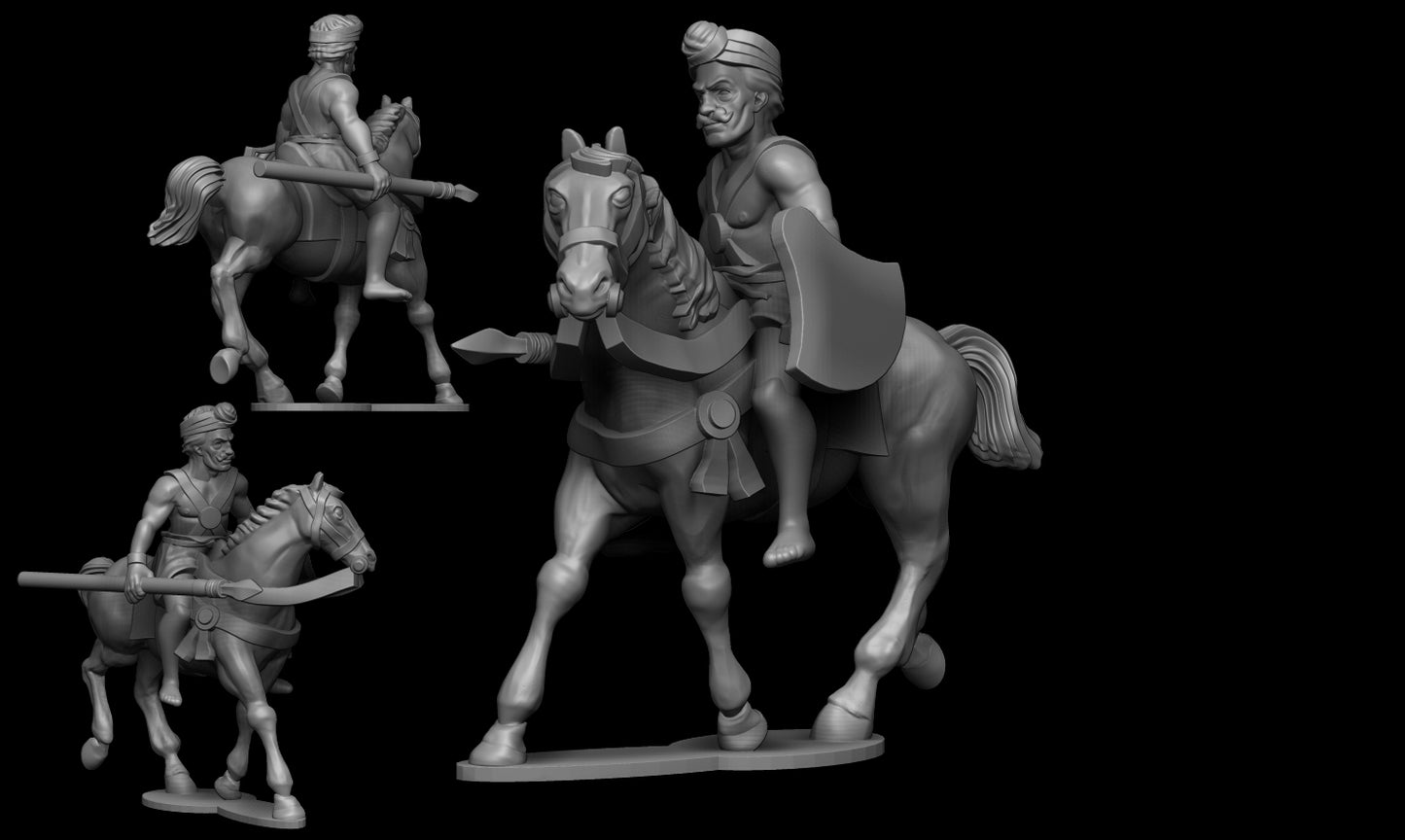 Scropha Miniatures Indian army Classical indian cavalry 15mm / 28mm