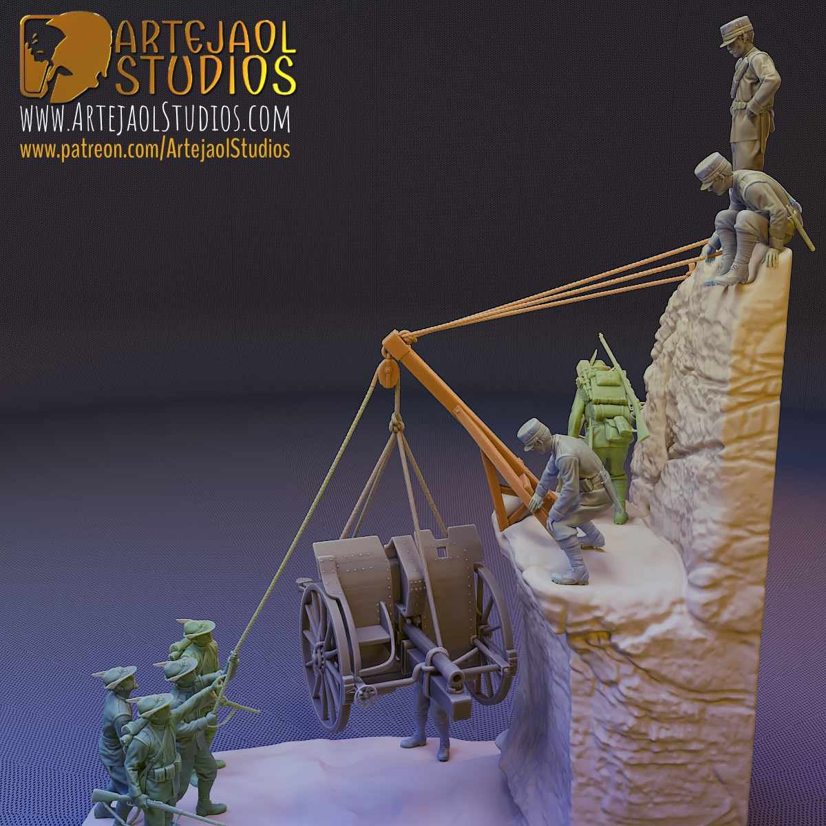 ALPINI WW1 Artejaol Studios Miniatures