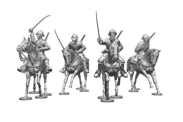 Des tranchées aux barricades Chasseurs d’Afrique 28mm