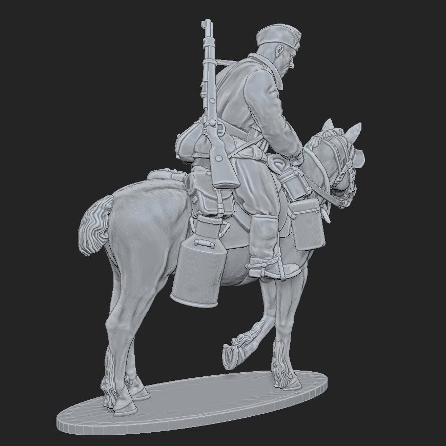 JUST SOME MINIATURES Coffee guy 28mm