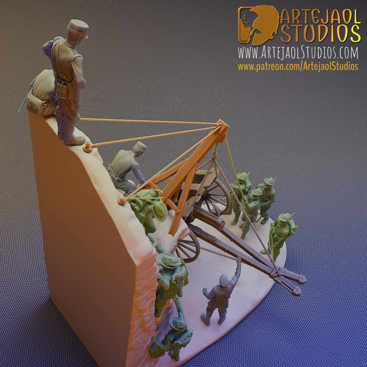 ALPINI WW1 Artejaol Studios Miniatures