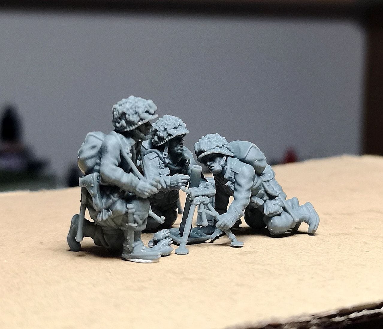 Colonel Muller Miniatures US Paratroopers M2 MORTAR 28mm