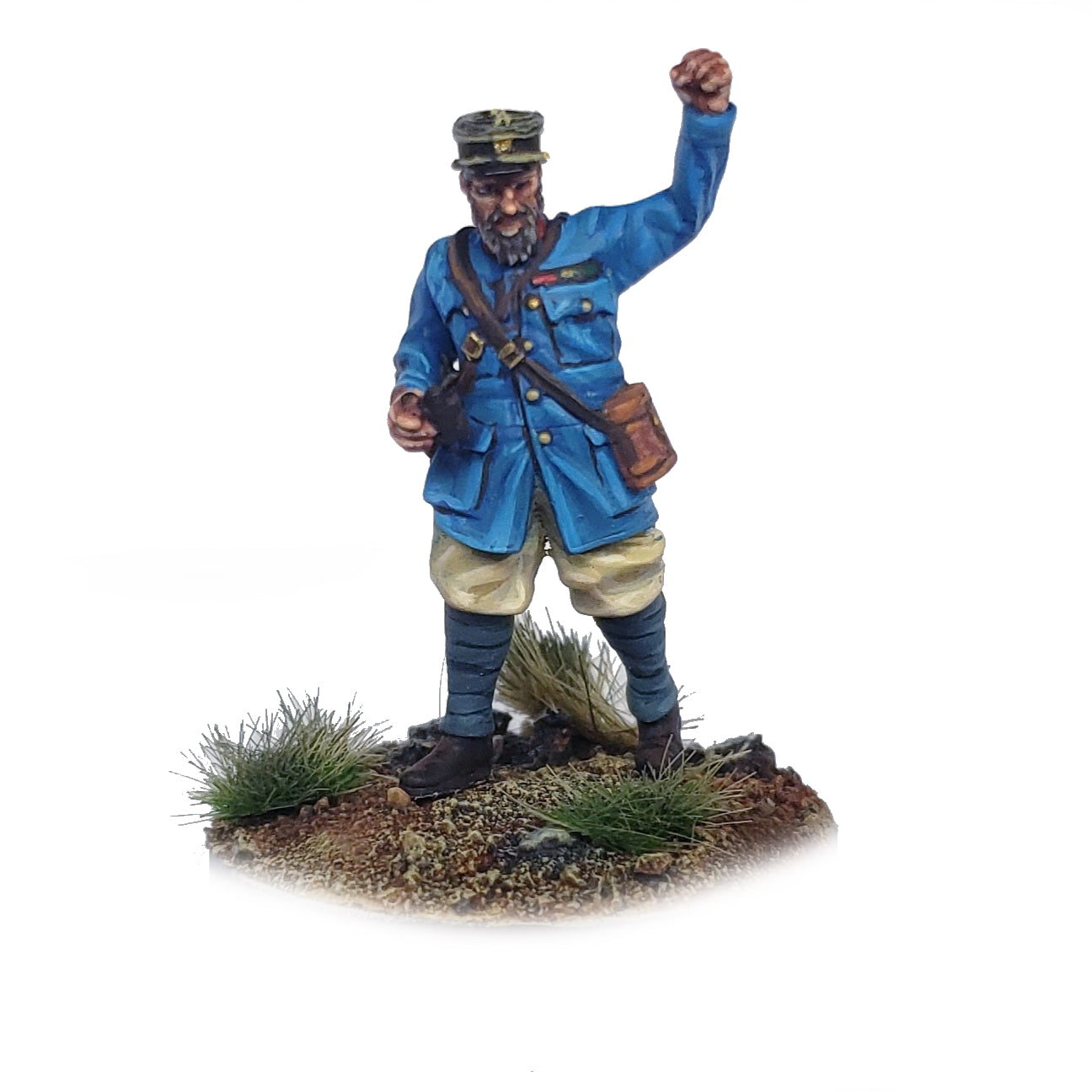 Des tranchées aux barricades Capitaine Pisani 28mm