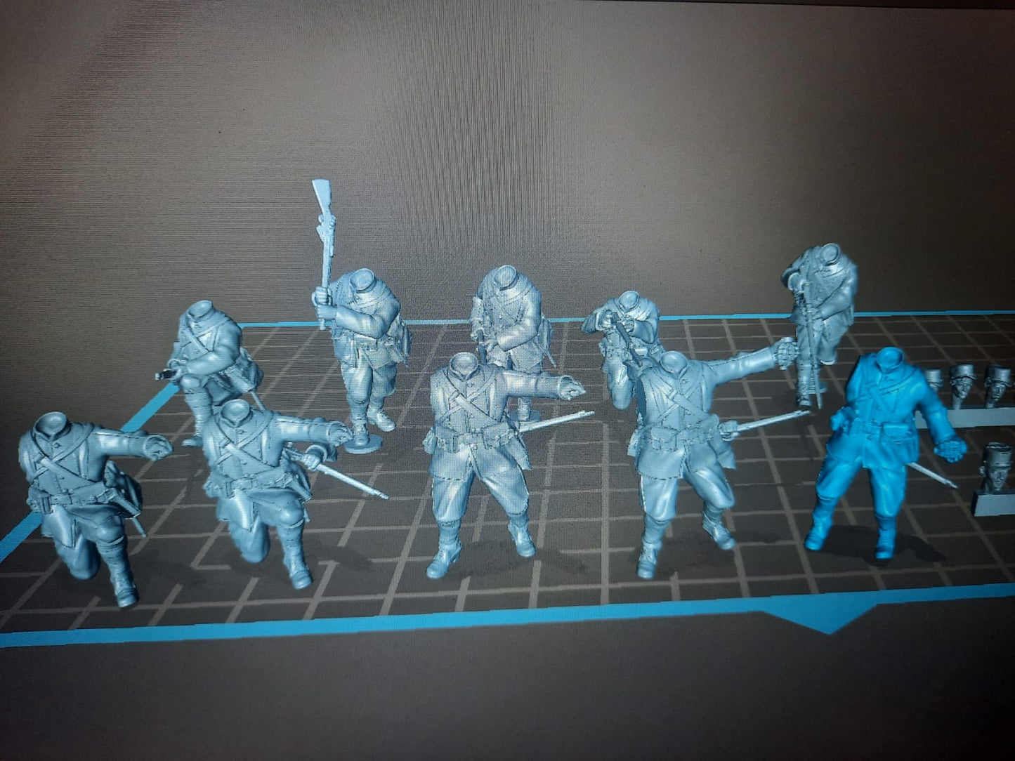 Des tranchées aux barricades Poilus d'Orient 28mm