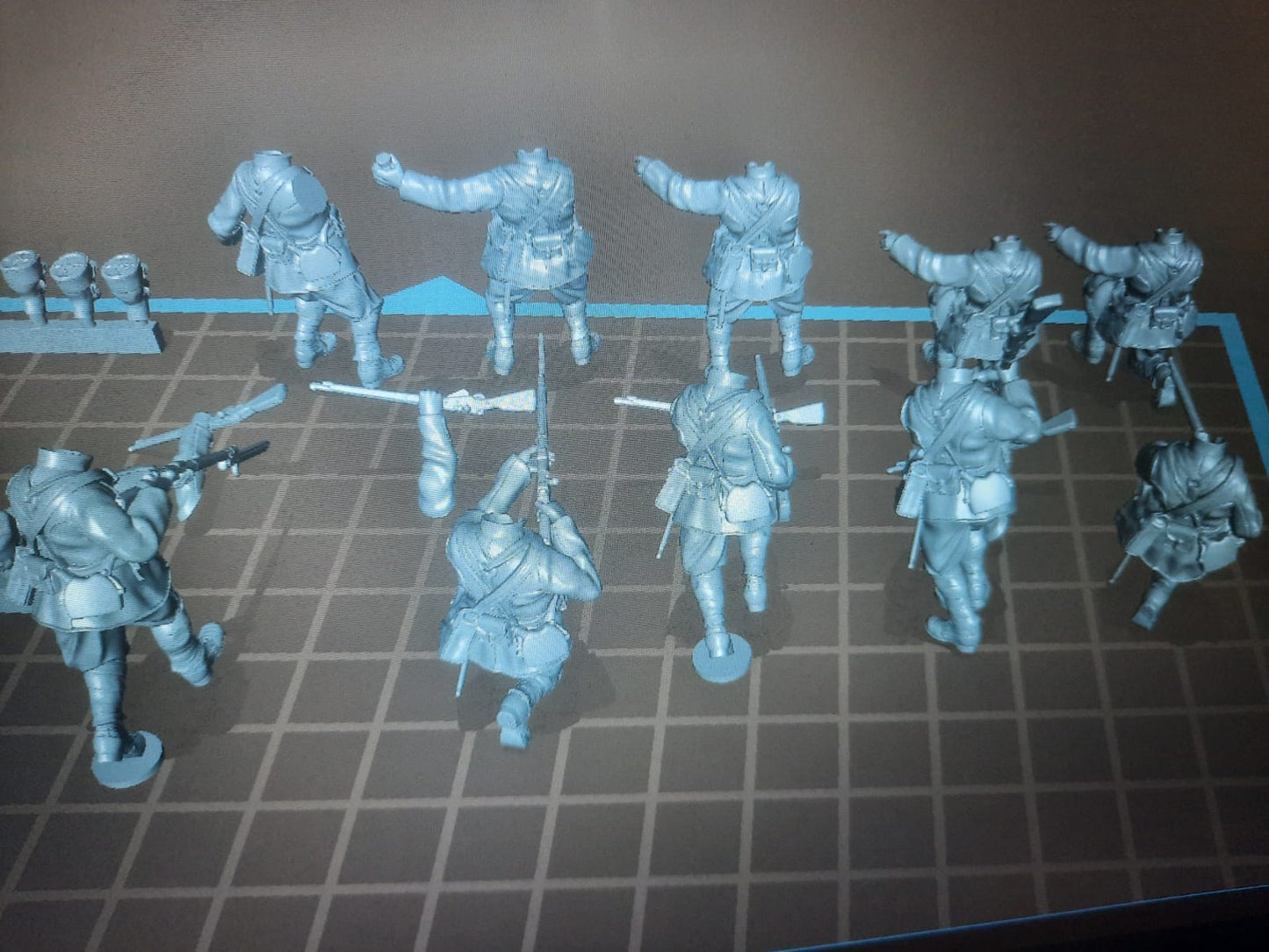 Des tranchées aux barricades Poilus d'Orient 28mm