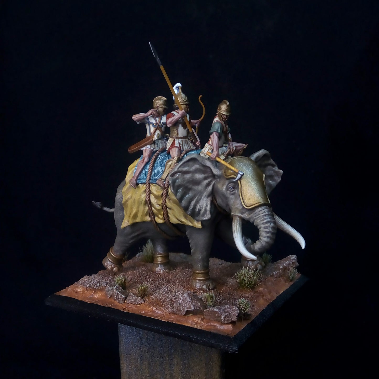 Hill Craft Carthaginian North African War Elephant Pose 2
