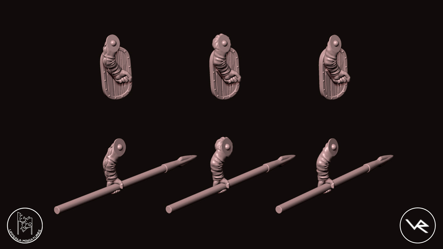 LEFT ARM COMPAGNIE DI VENTURA 15th CENTURY 28mm_1/72 LANCIOTTI