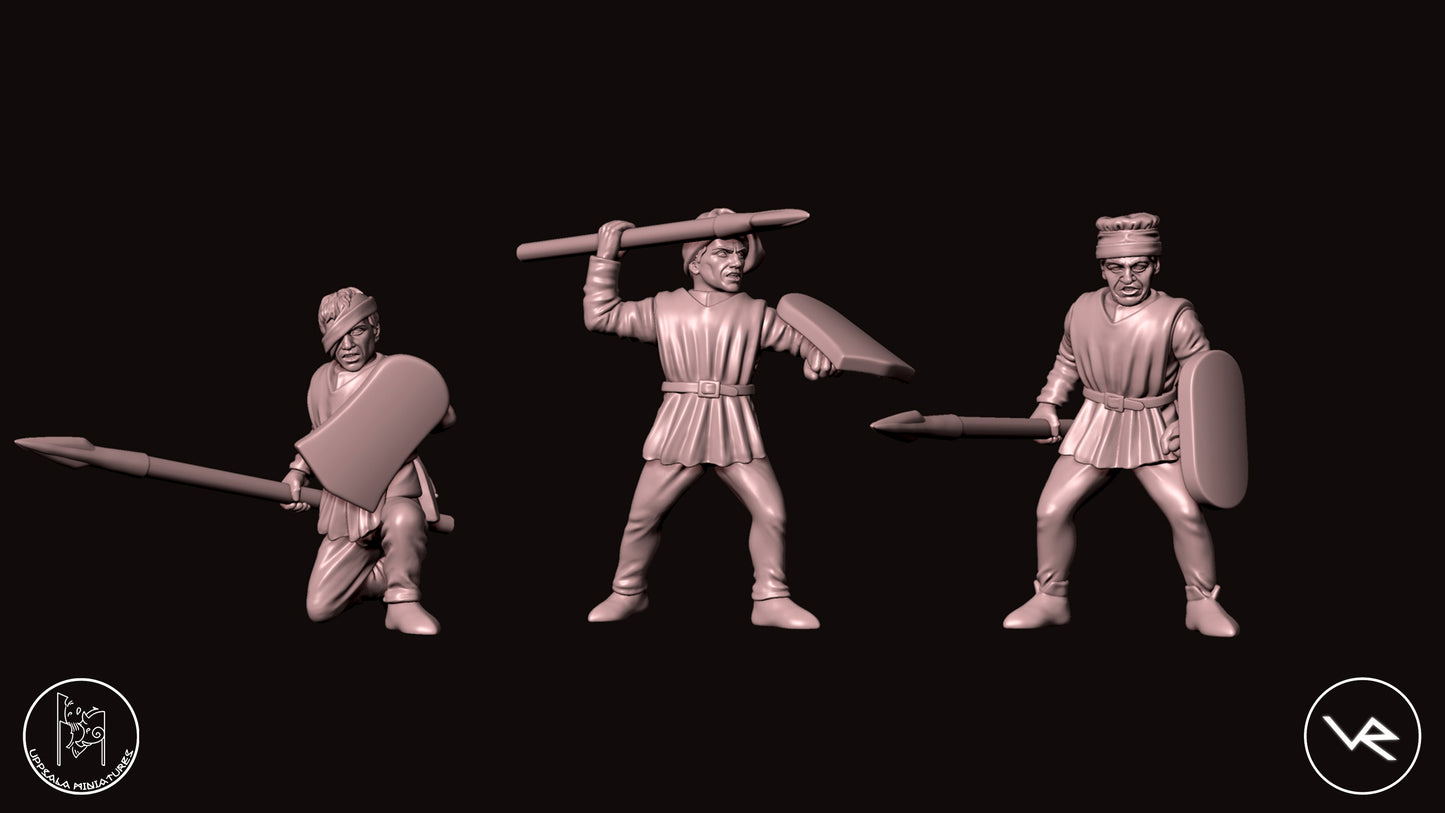 LANCIOTTI COMPAGNIE DI VENTURA 15th CENTURY 28mm_1/72 SET 2