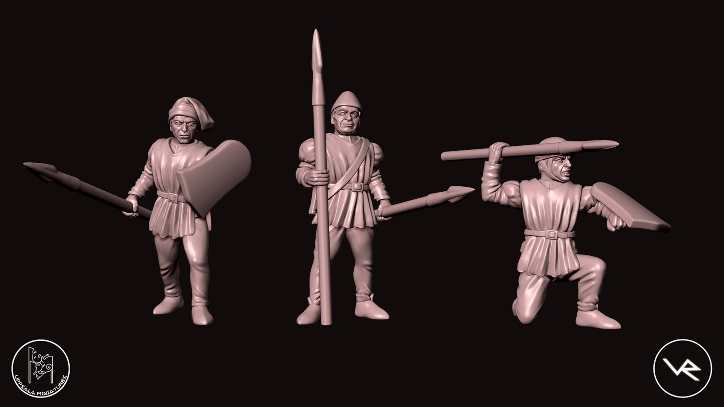 LANCIOTTI COMPAGNIE DI VENTURA 15th CENTURY 28mm_1/72 SET 2