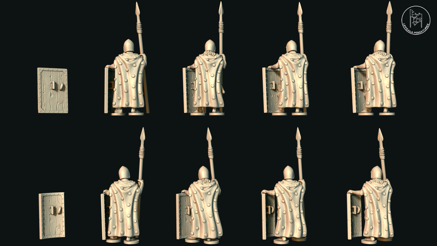 UR SUMERIAN SPEARMEN WITH LONG SPEARS – 28MM