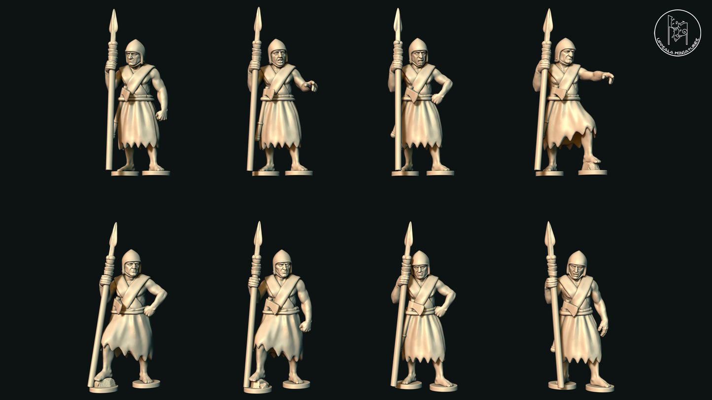 KISH SUMERIAN SPEARMEN SORT SPEAR 28mm