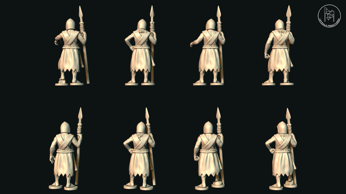 KISH SUMERIAN SPEARMEN SORT SPEAR 28mm