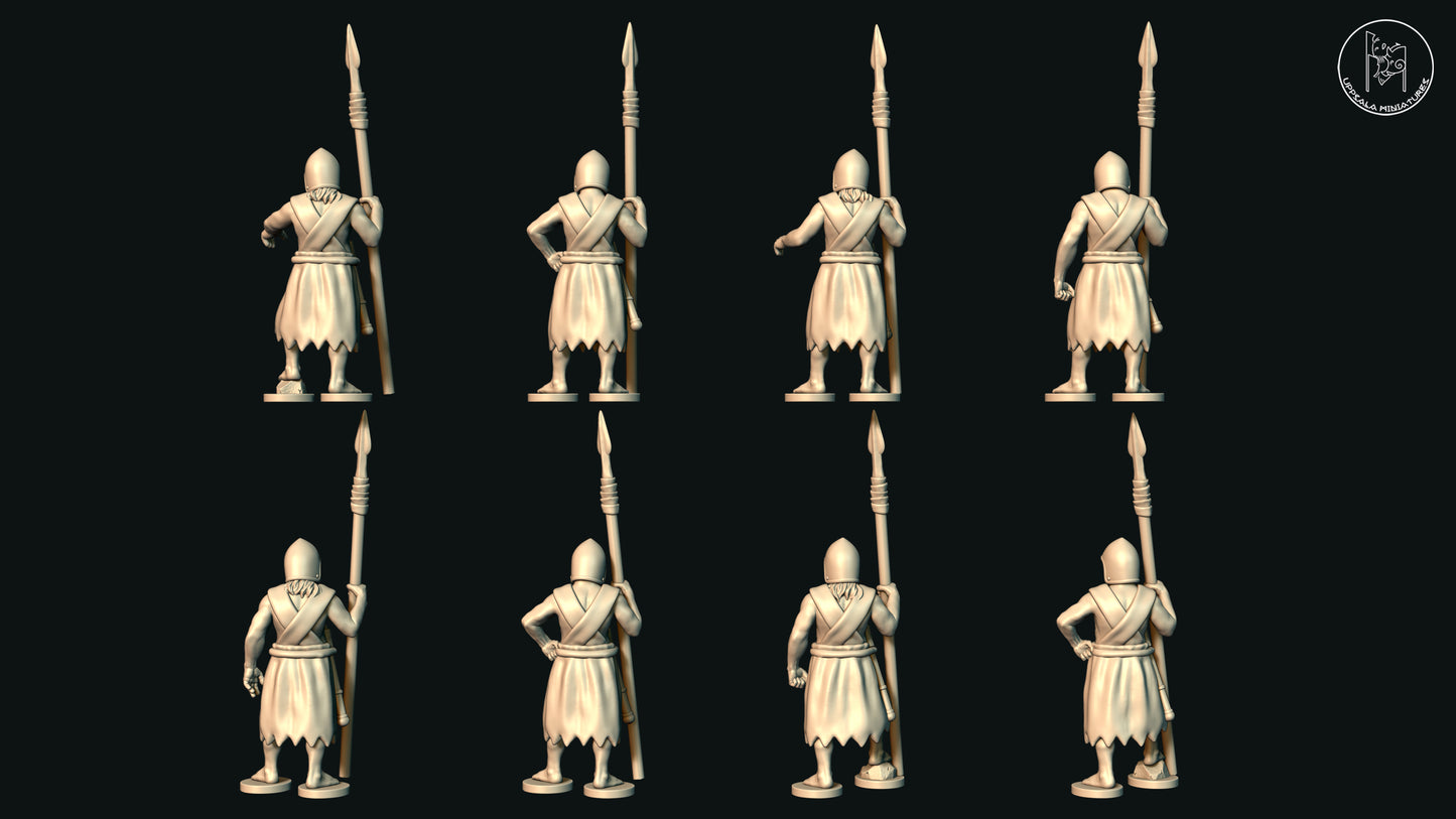 KISH SUMERIAN SPEARMEN LONG SPEAR 28mm