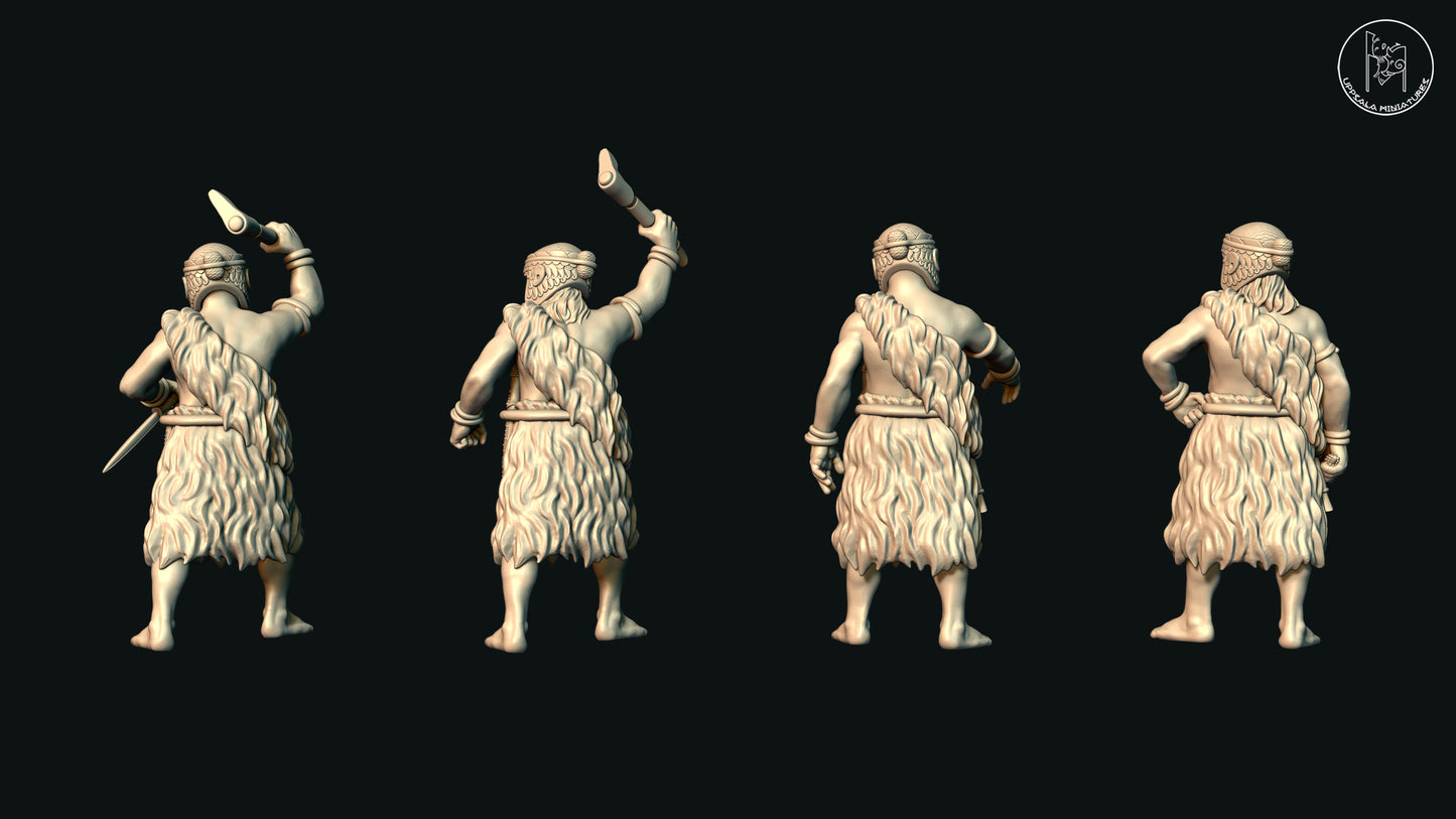 SUMERIAN CHARIOT COMMANDER SET 28mm