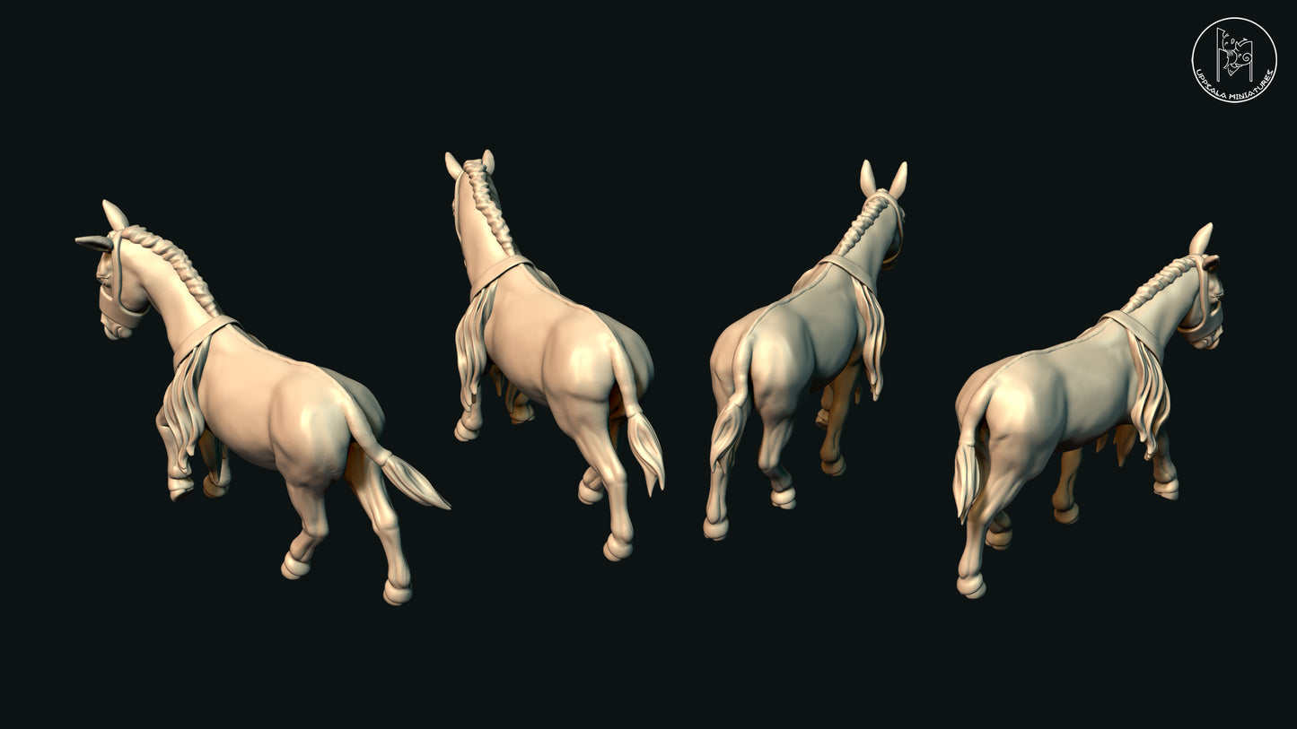 SUMERIAN CHARIOT ONAGERS 28mm