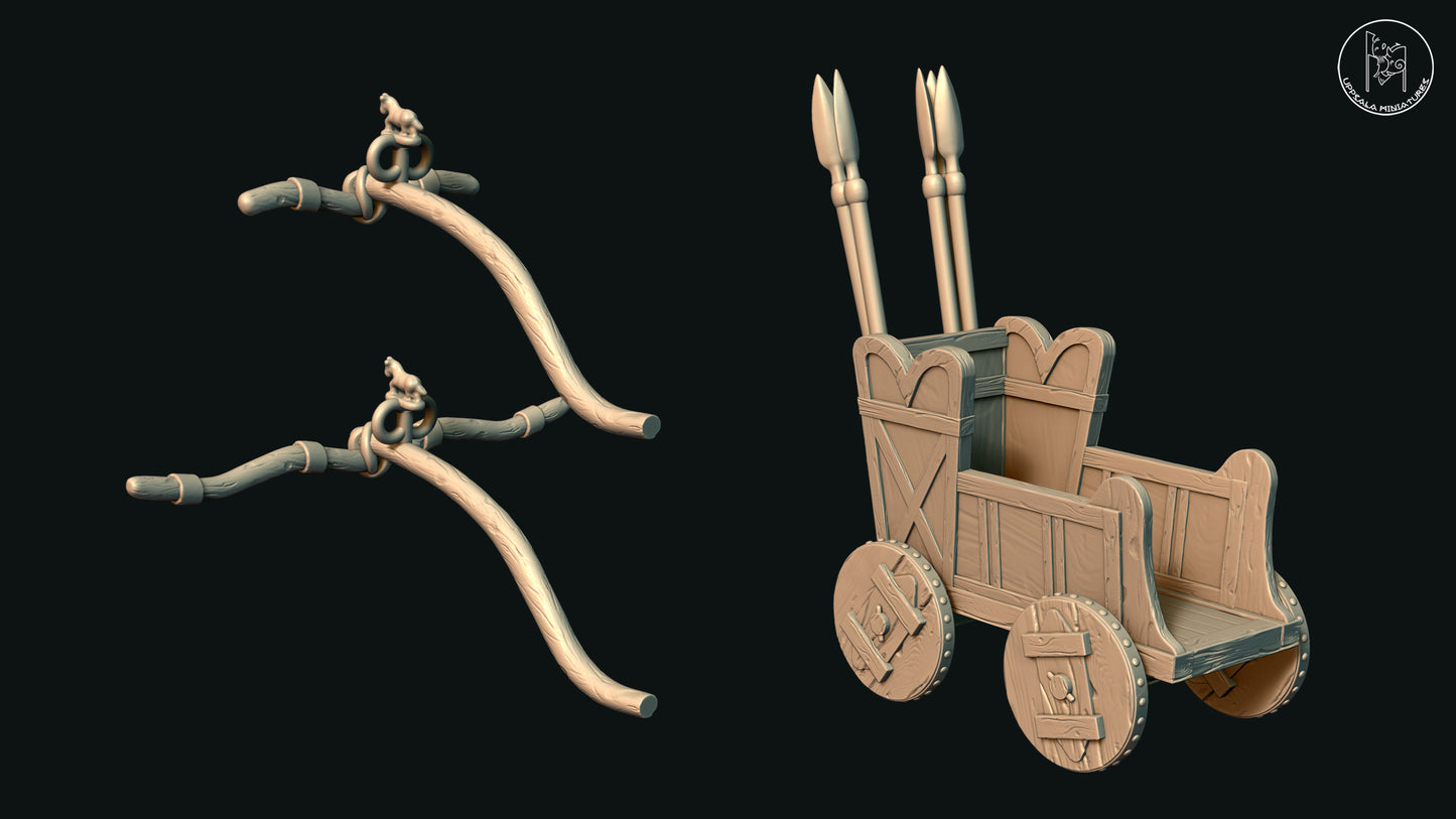 SUMERIAN CHARIOT TYPE A 28mm