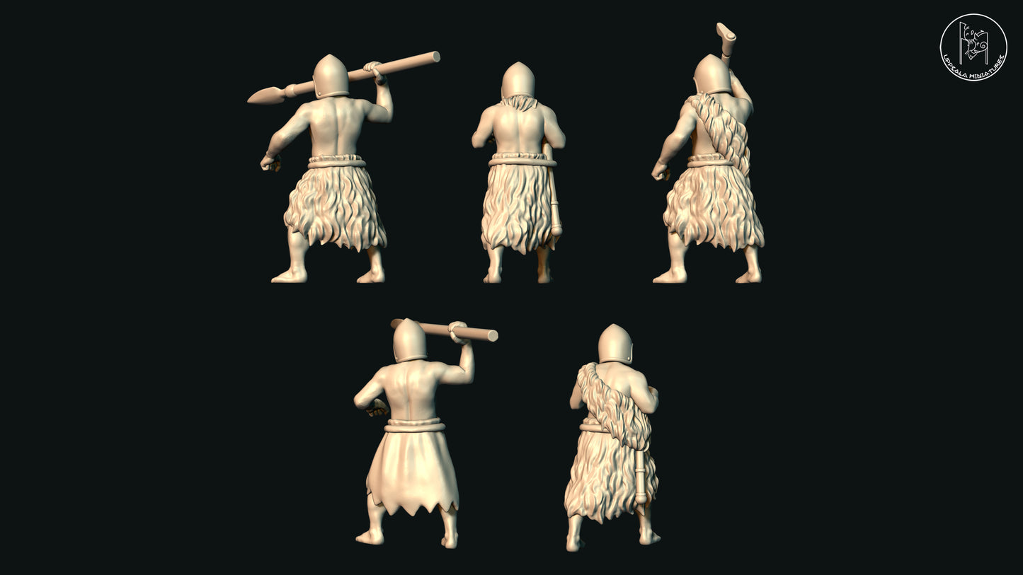 SUMERIAN CHARIOT CREW 28mm