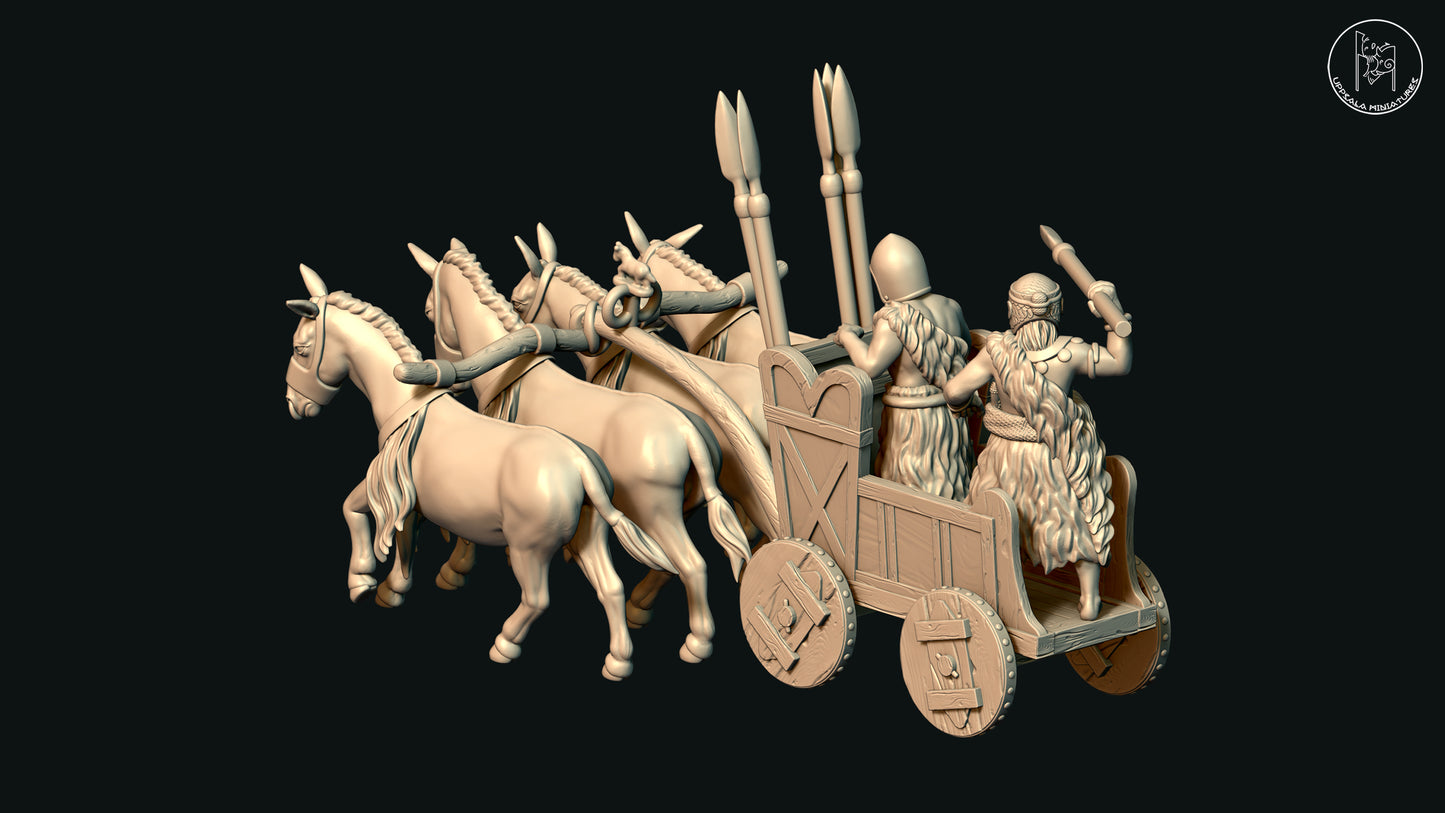 SUMERIAN CHARIOT TYPE A 28mm