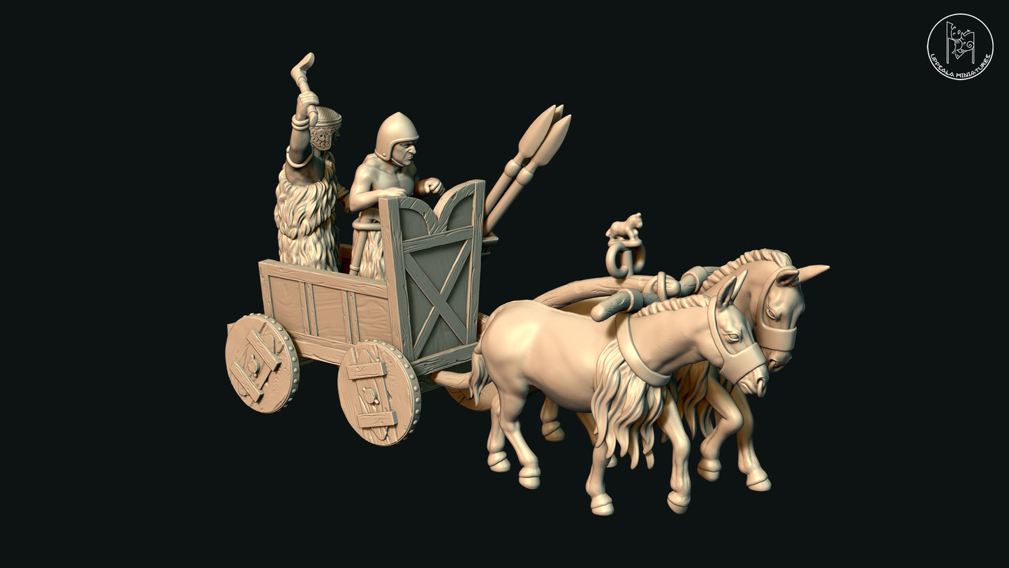 SUMERIAN CHARIOT TYPE A 28mm