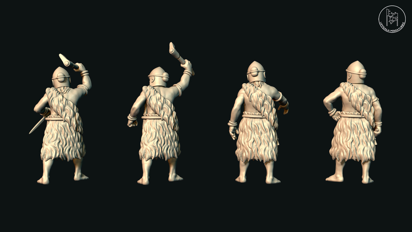 SUMERIAN CHARIOT COMMANDER SET 28mm