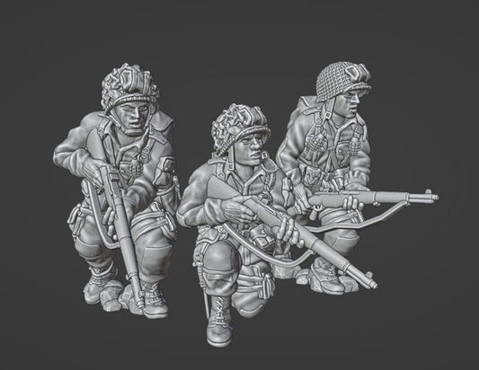 Colonel Muller Miniatures      US Paratroopers Rifle Team 1  28mm