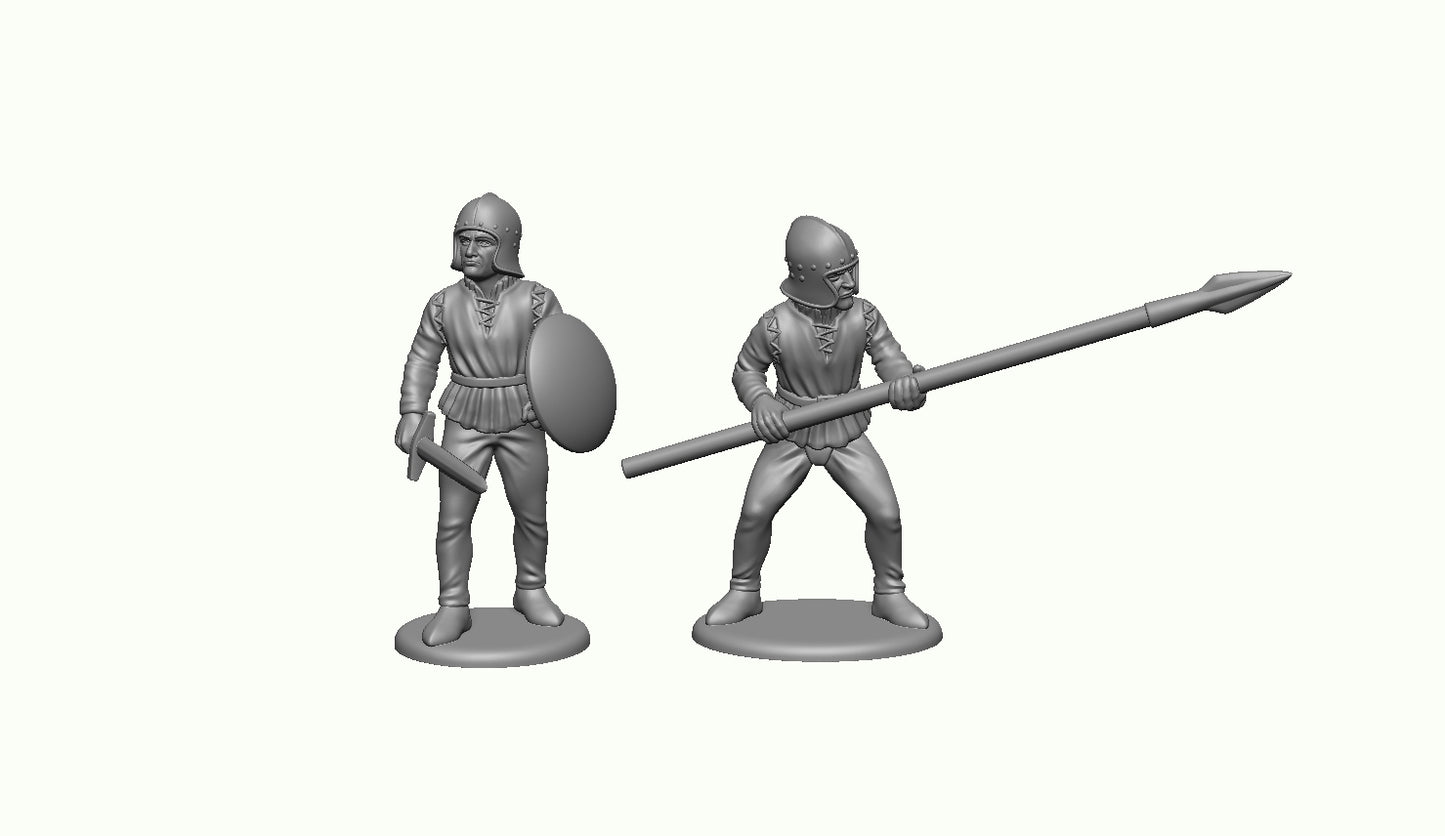 BASES  COMPAGNIE DI VENTURA 15th CENTURY   28mm_1/72