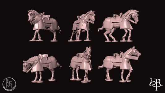 HEAVY CAVALRY TYPE B COMPAGNIE DI VENTURA 15th CENTURY   28mm_1/72