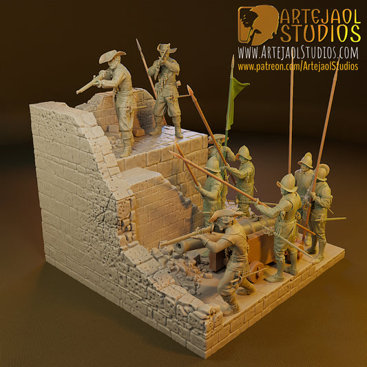 LOS TERCIOS ESPAÑOLES 30 years war     Artejaol Studios Miniatures