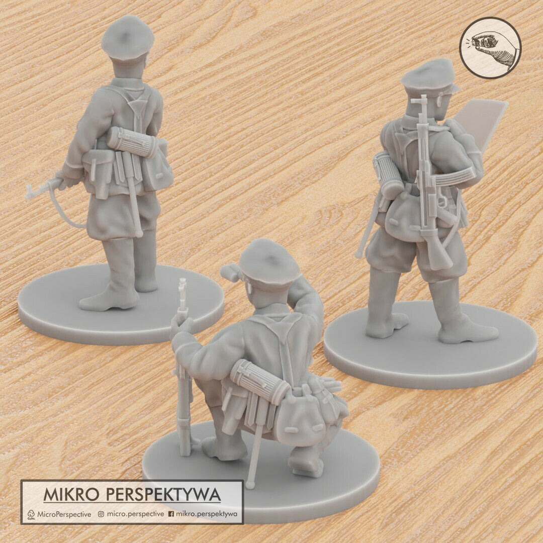 MIKRO PERSPEKTYWA German Officer  ww2 miniatures 28mm - 1/72