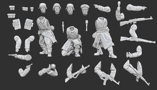 RKX MIniatures German Multi-Part Kit 28mm